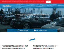 Tablet Screenshot of blitz-sauber.net